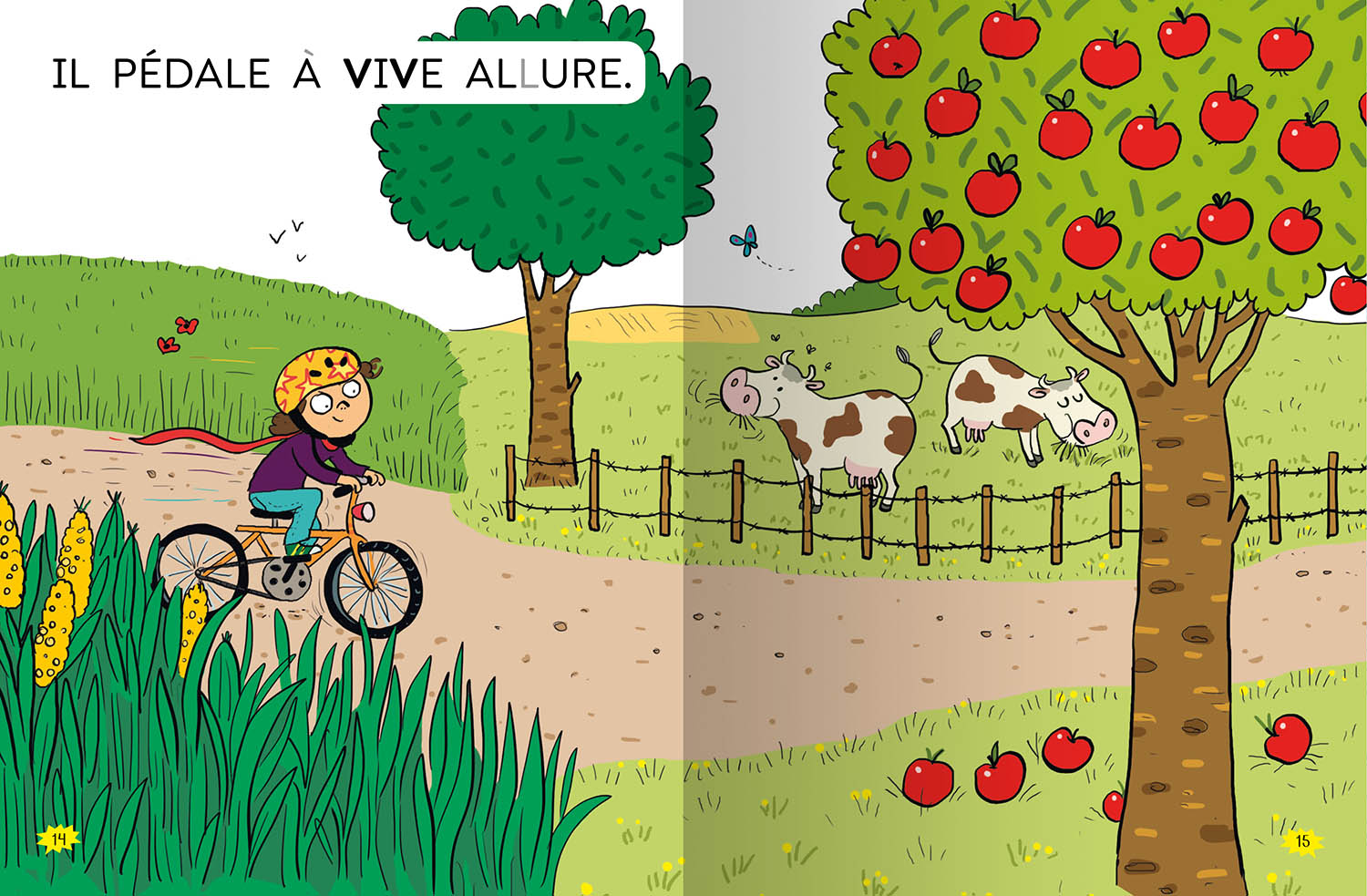 LES HEROS DU CP - SUPER DEBUTANT ! VIVE LE VELO