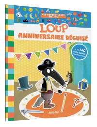 Loup l'anniversaire deguise