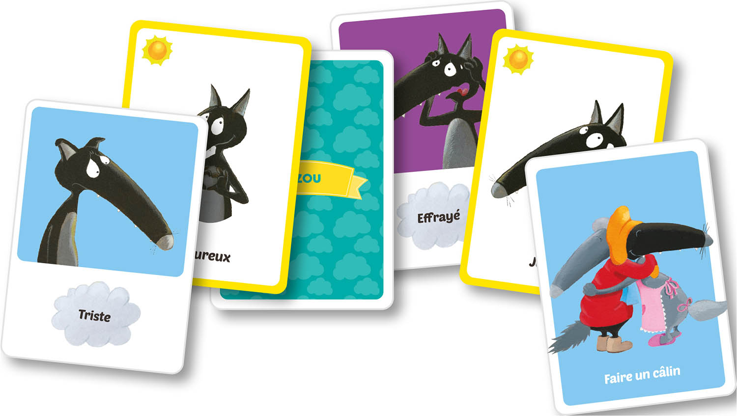 LE JEU DES EMOTIONS AVEC LOUP LE JEU DES EMOTIONS AVEC LOUP