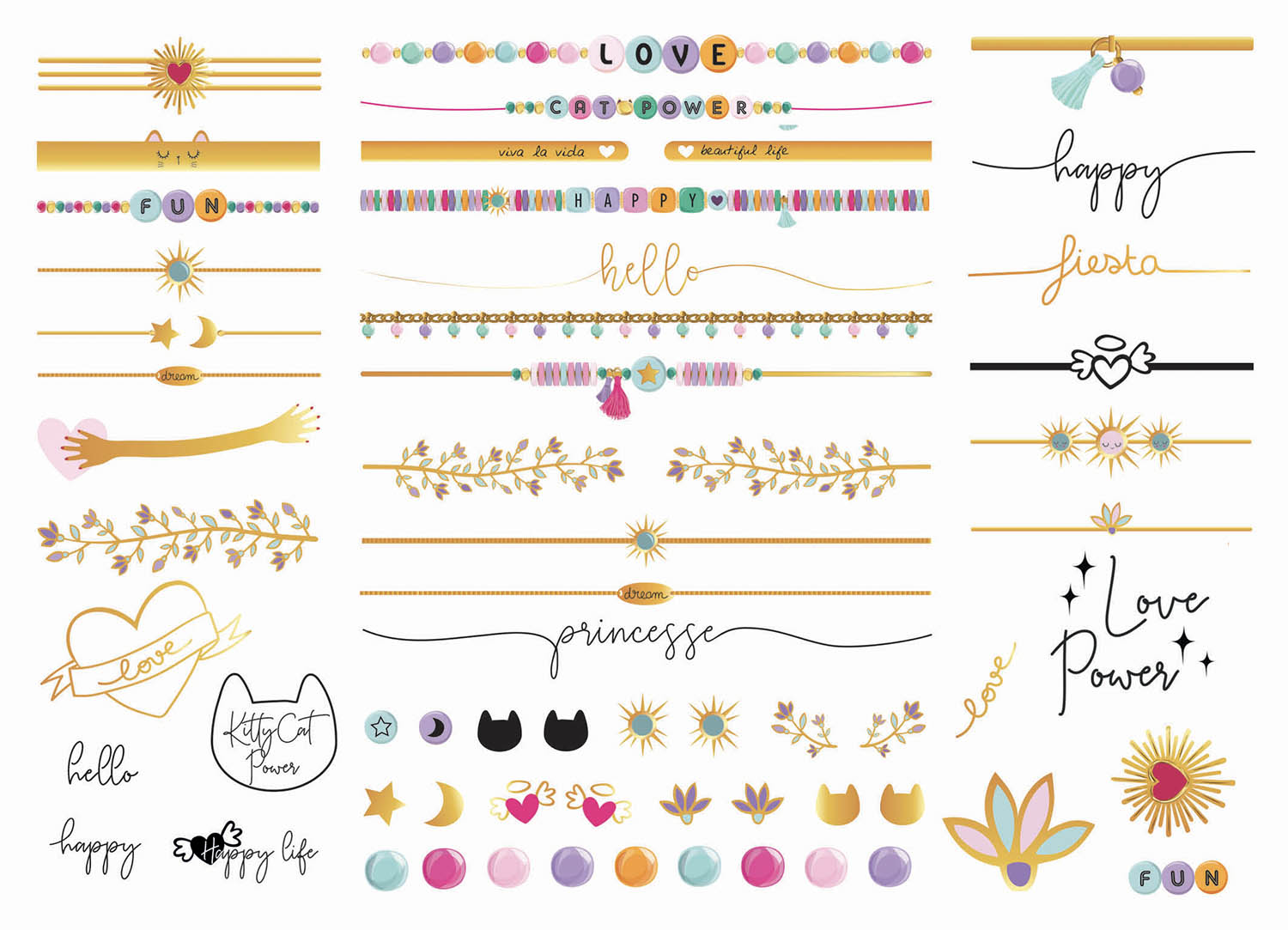 Mes P'tits Tattoos : Bijoux