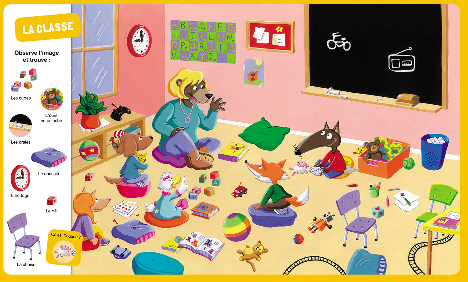 Cherche Et Trouve Des Tout-Petits - P'tit Loup - Vive L'école ! Cherche Et Trouve Des Tout-Petits - P'tit Loup - Vive L'école !