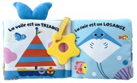 Livre Tissu À Mâchouiller - Petite Baleine