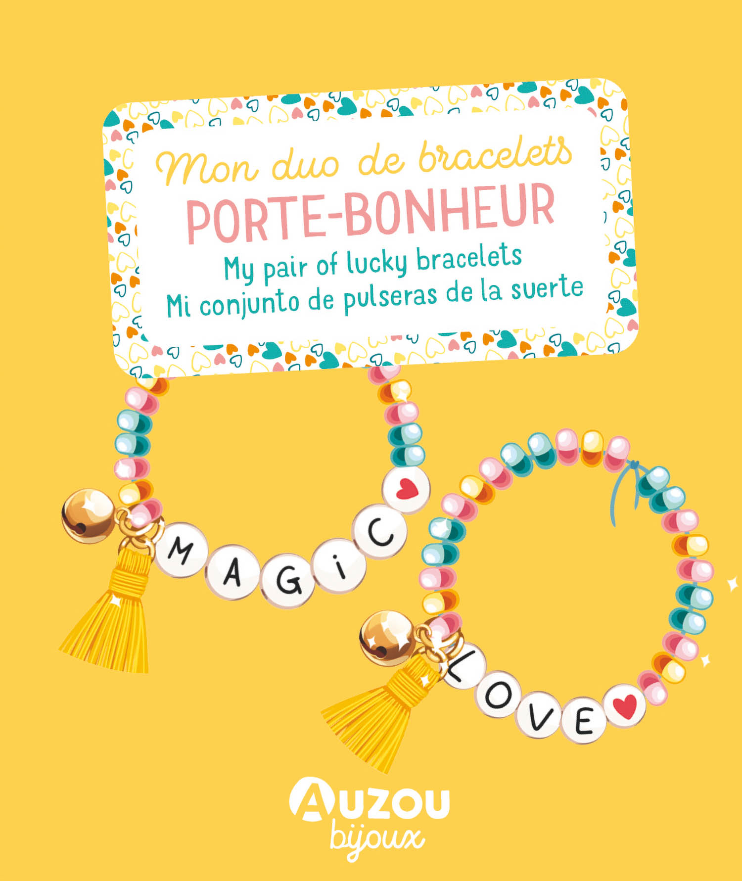 MON DUO DE BRACELETS PORTE-BONHEUR (édition 2021)