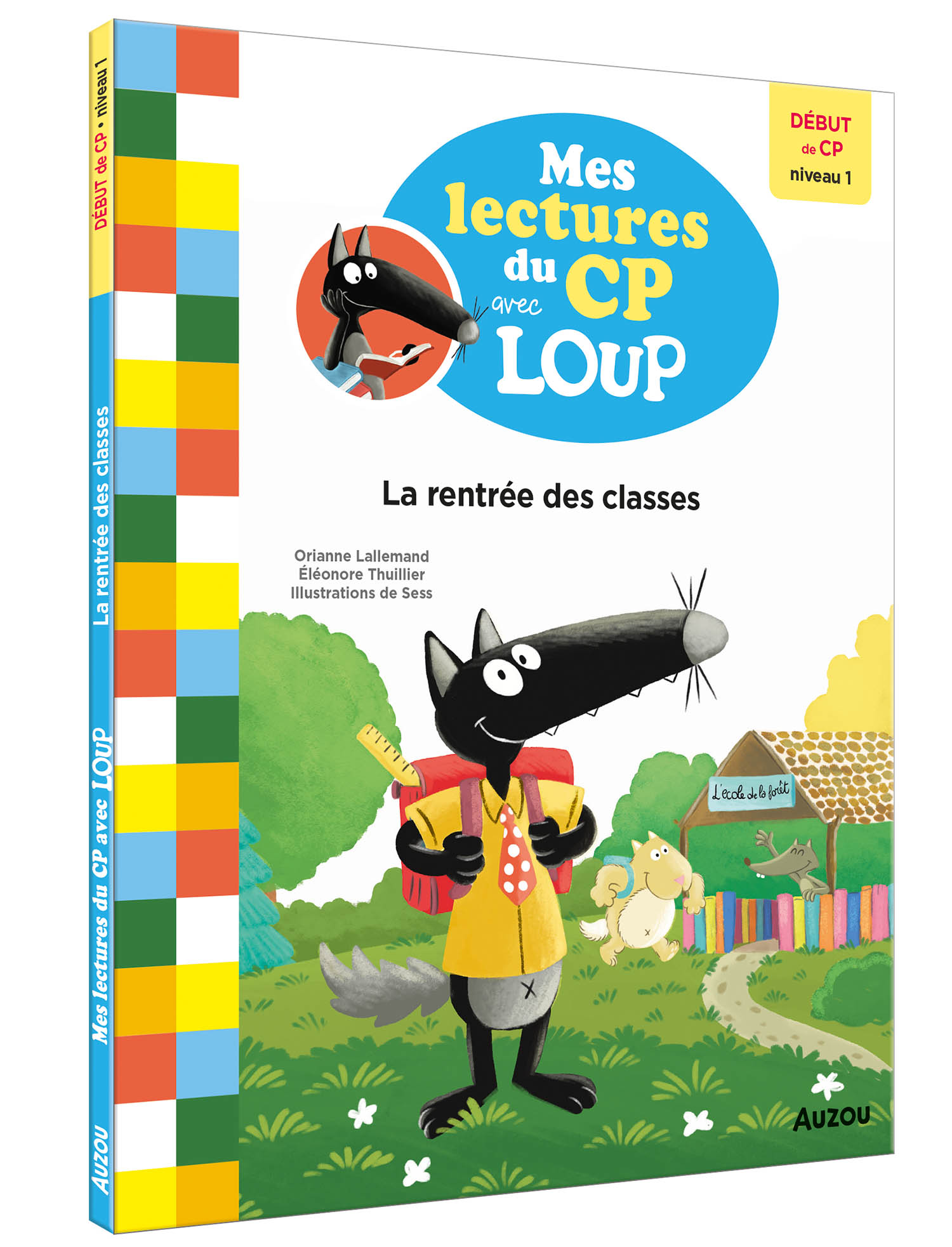 LA RENTREE DES CLASSES NIV1 - MES LECTURES DE CP AVEC LOUP