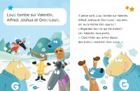 LA FORET SOUS LA NEIGE NIV2 - MES LECTURES DE CP AVEC LOUP