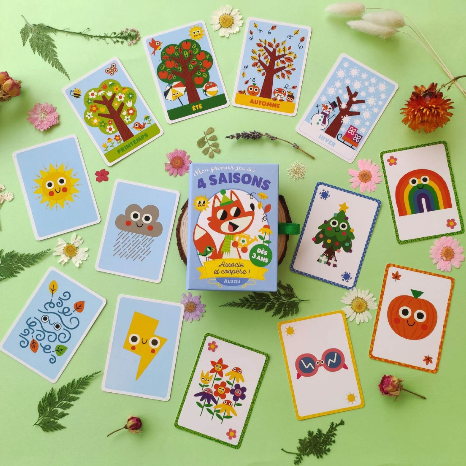 MON PREMIER JEU DES 4 SAISONS - ASSOCIE ET COOPERE !