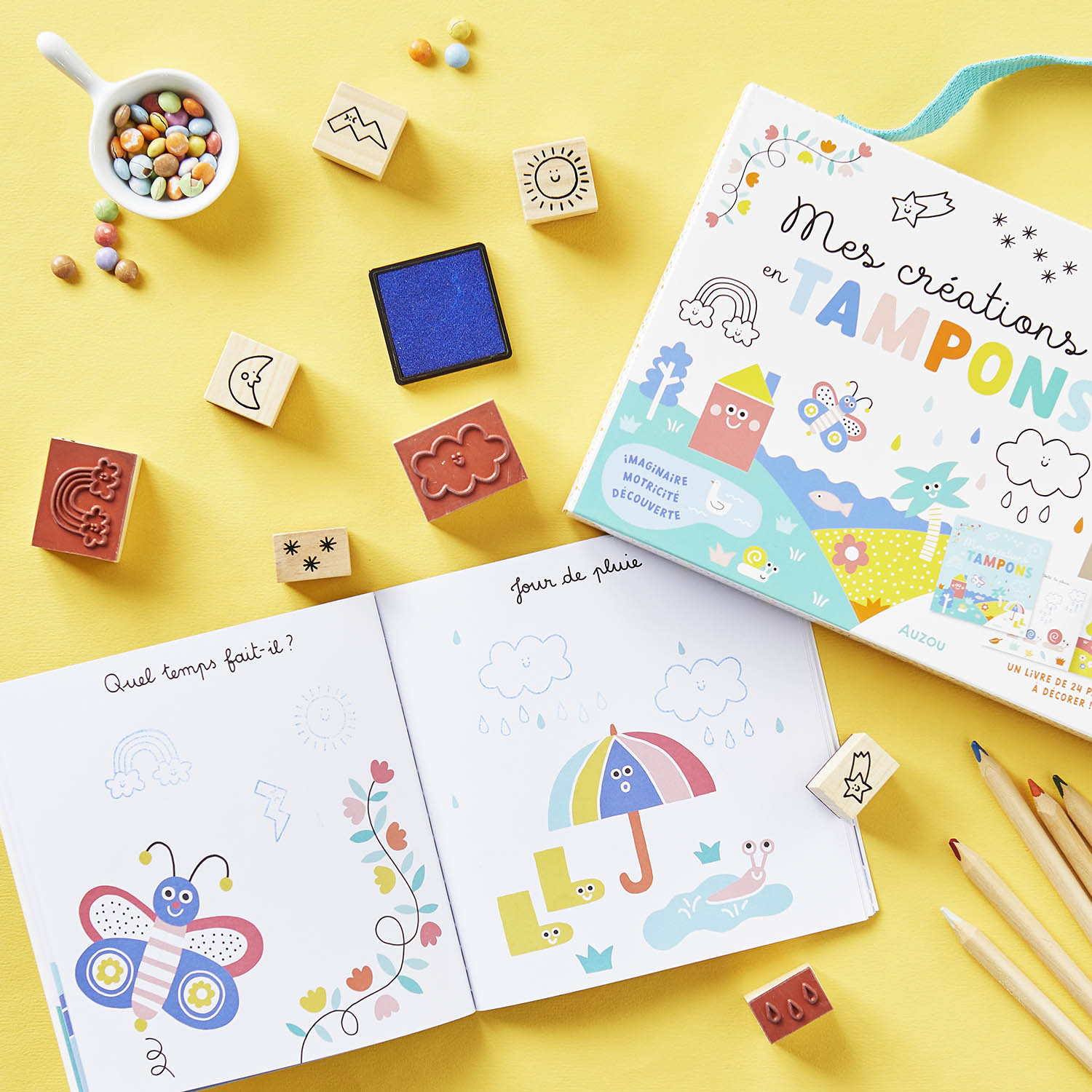 MES CREATIONS EN TAMPONS MES CREATIONS EN TAMPONS