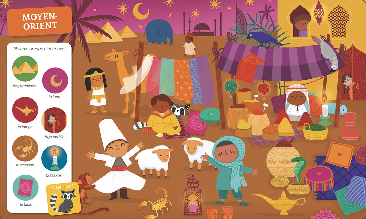 CHERCHE ET TROUVE DES TOUT-PETITS AUTOUR DU MONDE 