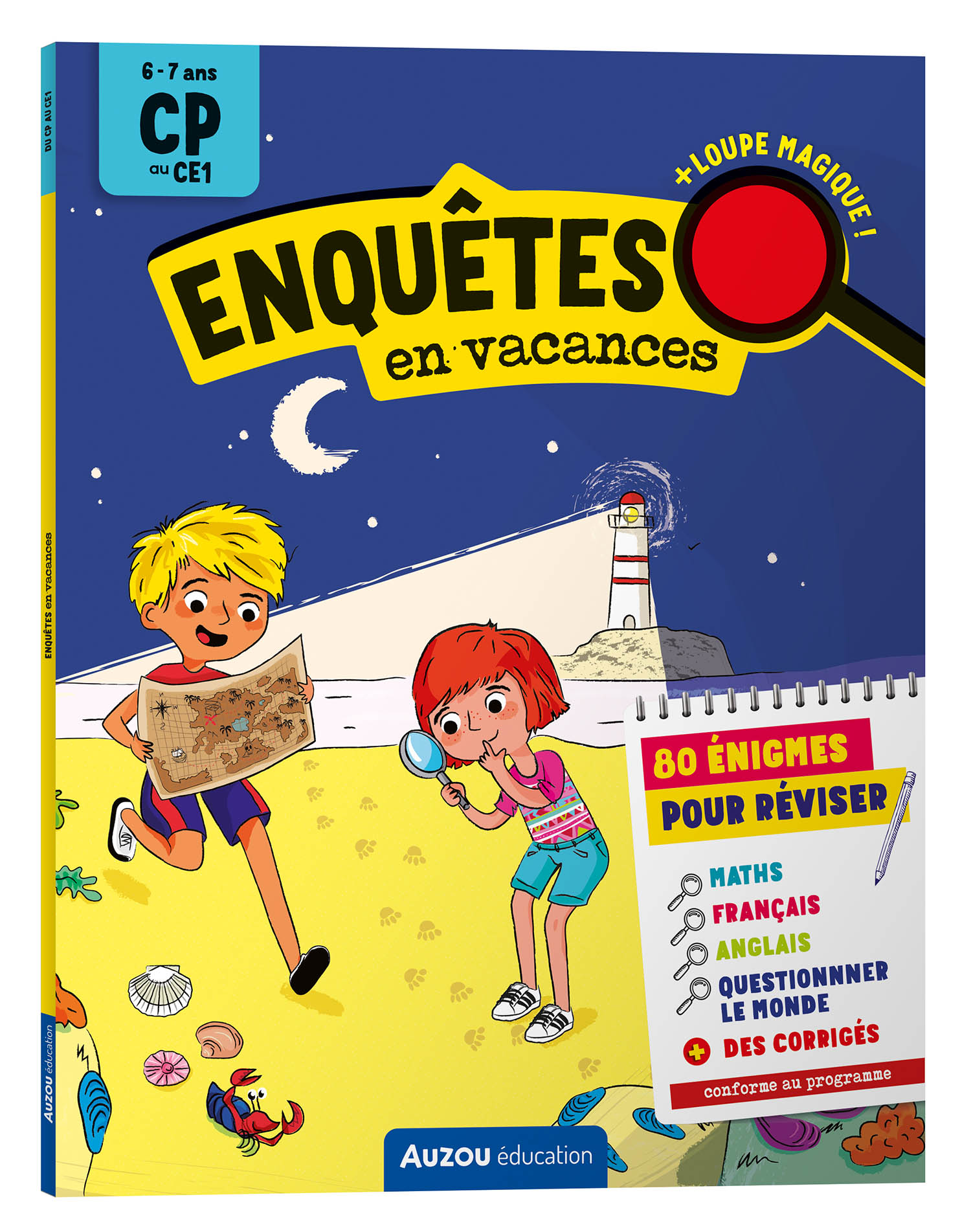 Enquêtes en vacances - du CP au CE1 