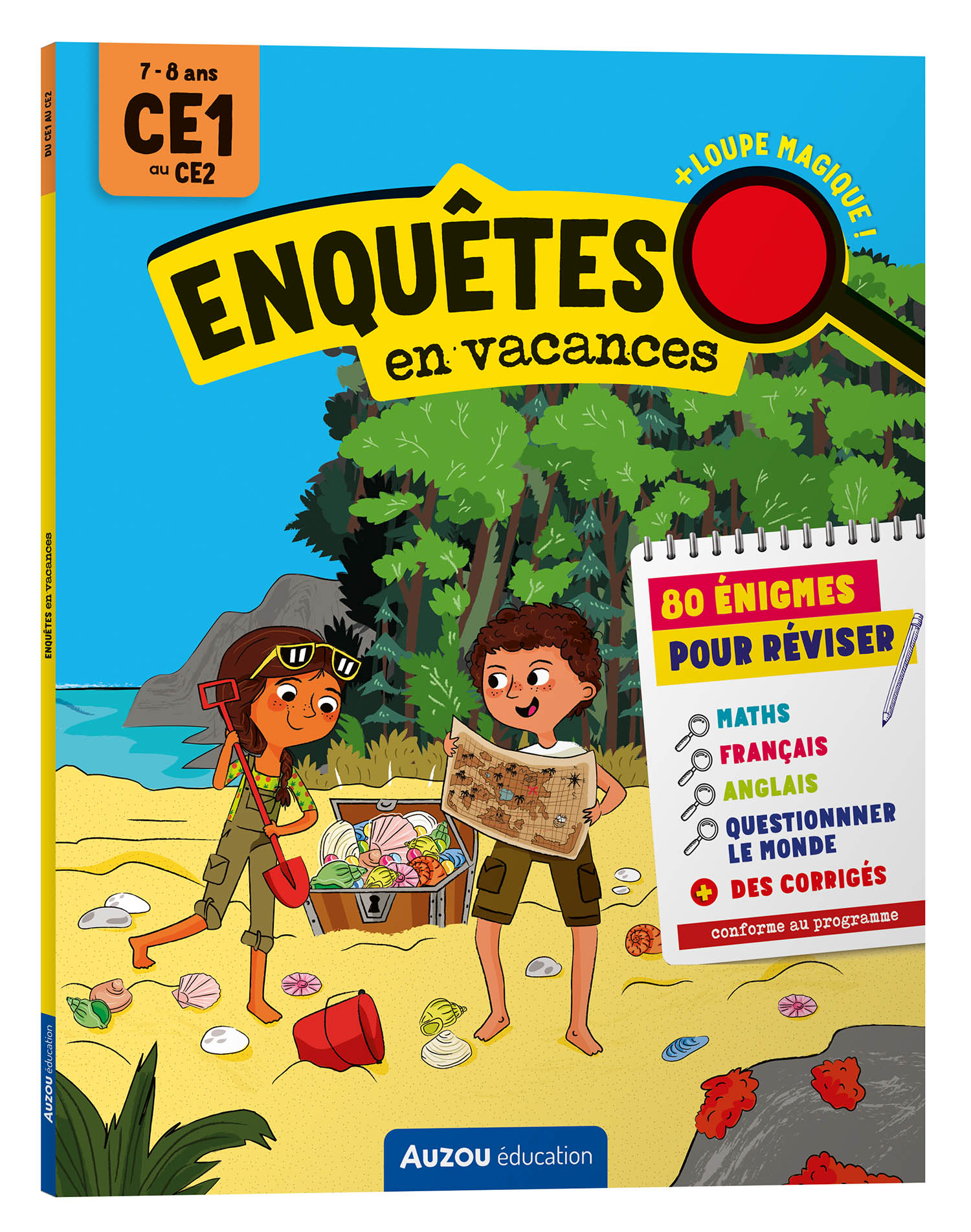 Enquêtes en vacances - du CE1 au CE2 