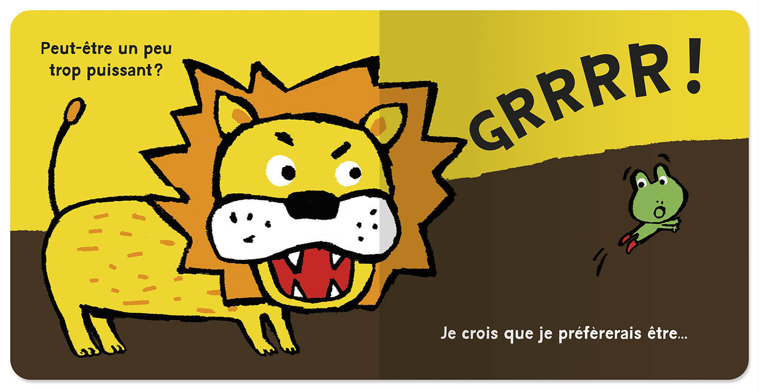 LA GRENOUILLE QUI VOULAIT ETRE UNE GIRAFE