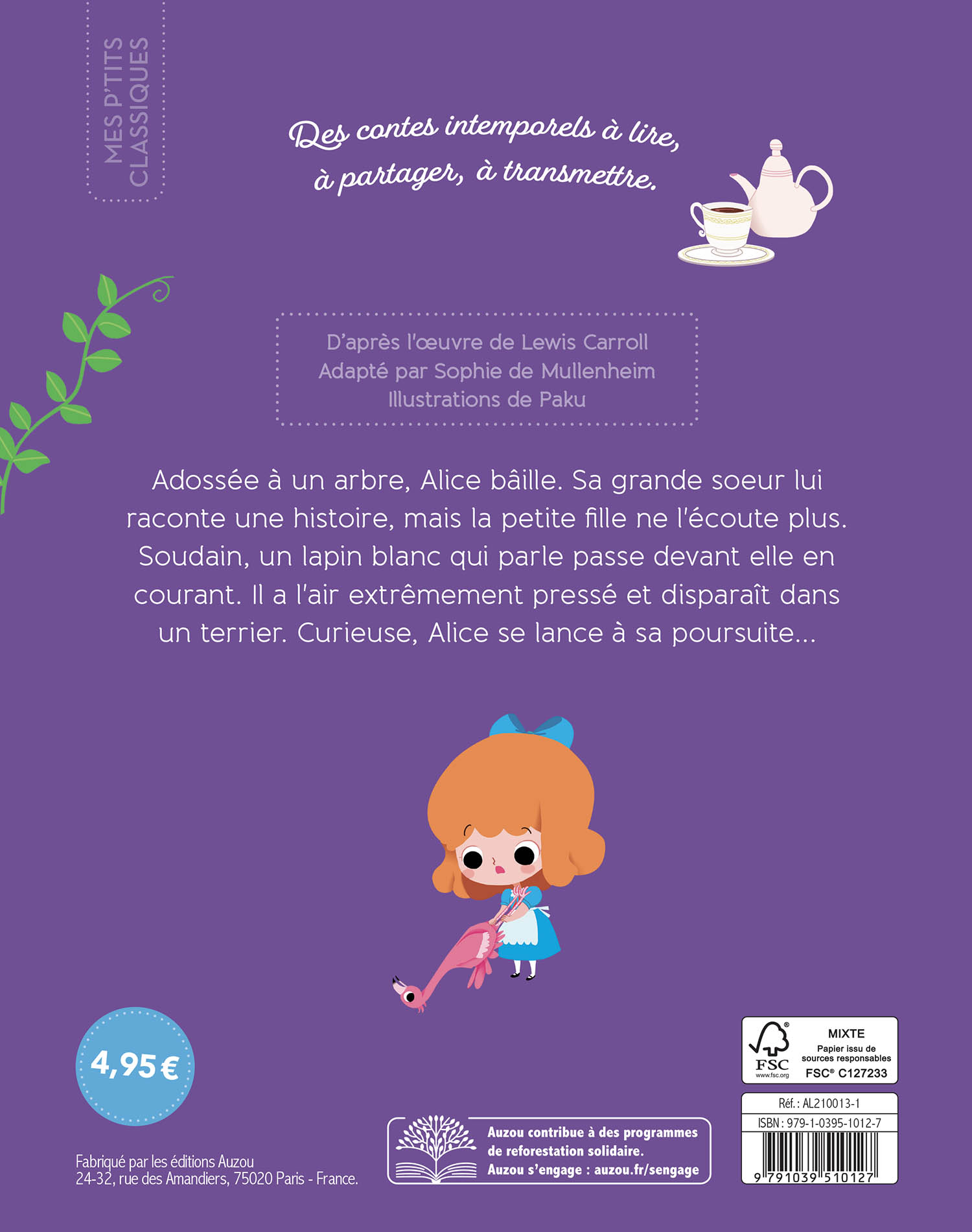 ALICE AU PAYS DES MERVEILLES