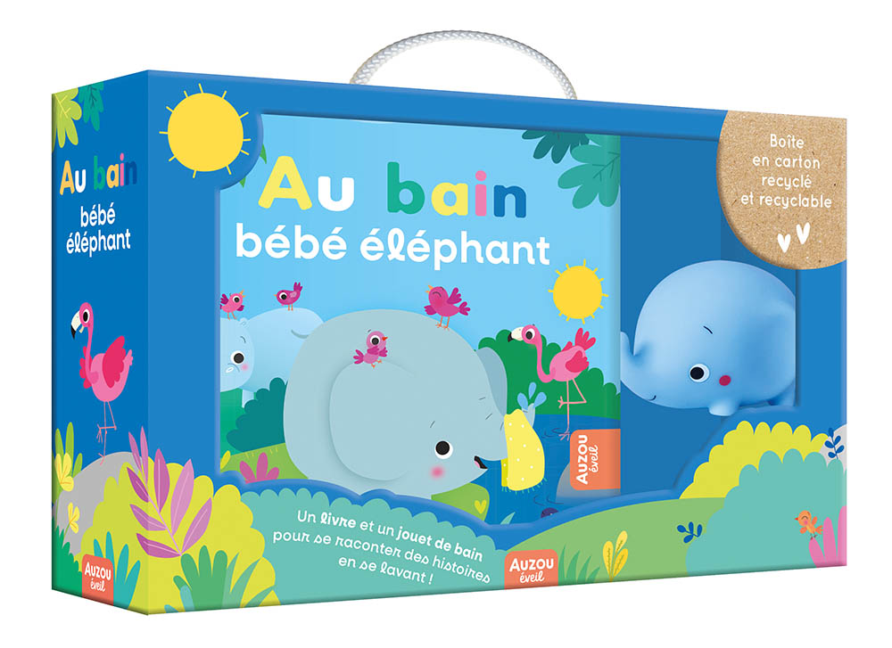 Au bain bébé éléphant ! (NE)