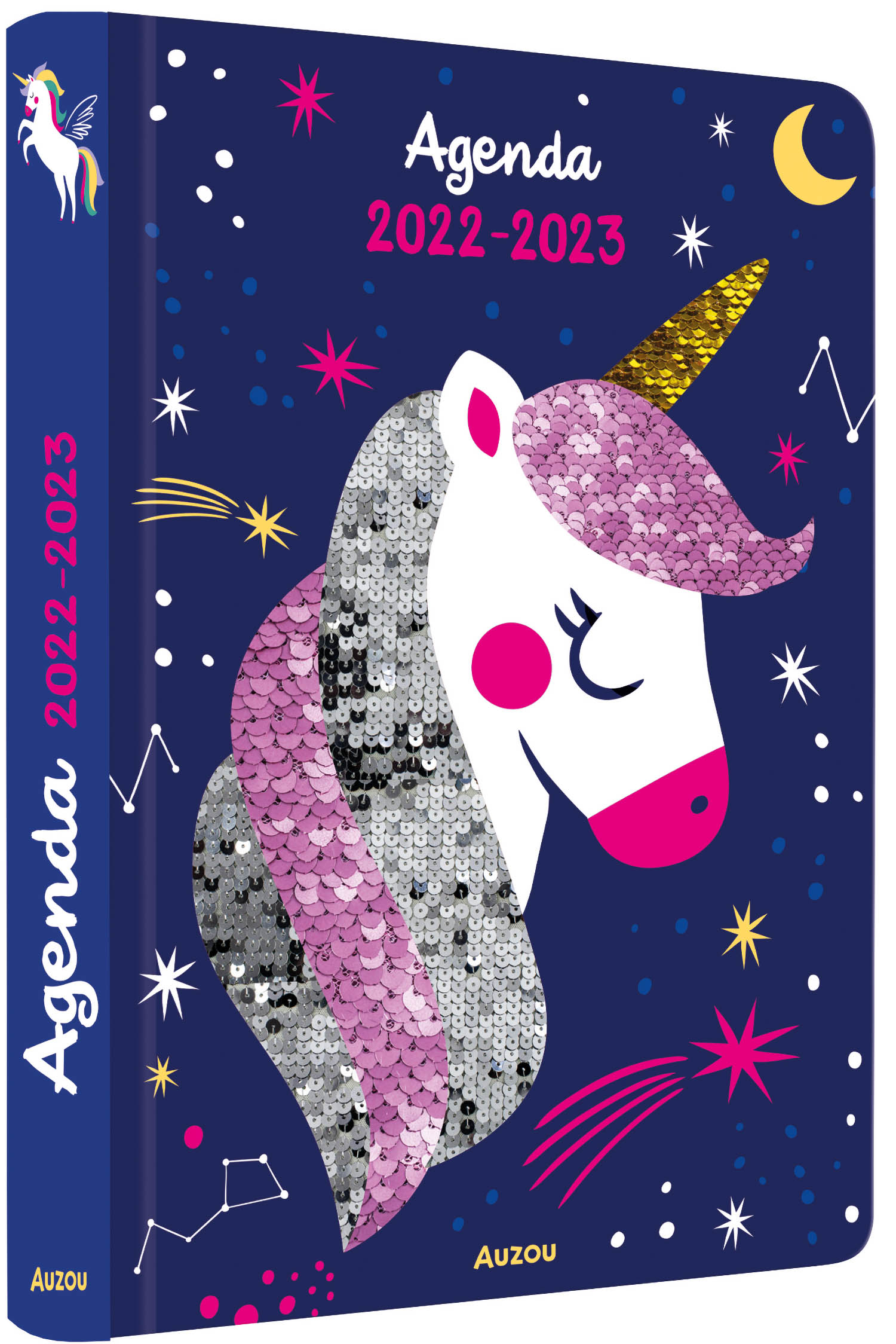 Agenda Sequins Licorne 2022-2023
