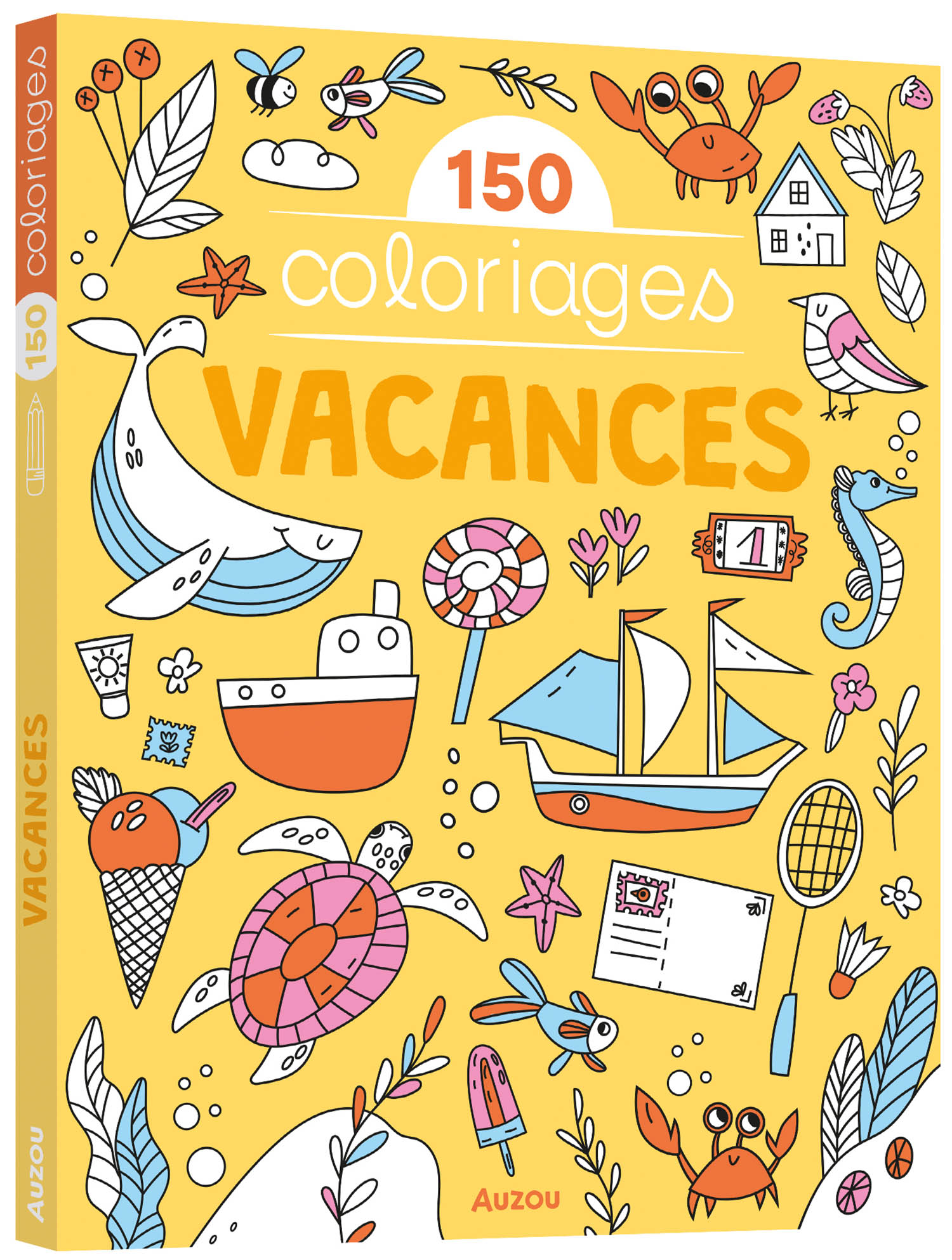 Mes grands coloriages - vacances