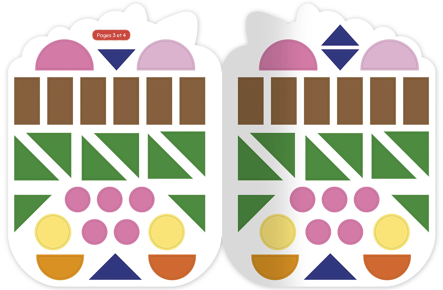 Gommettes Formes - L'aventure De Petite Licorne