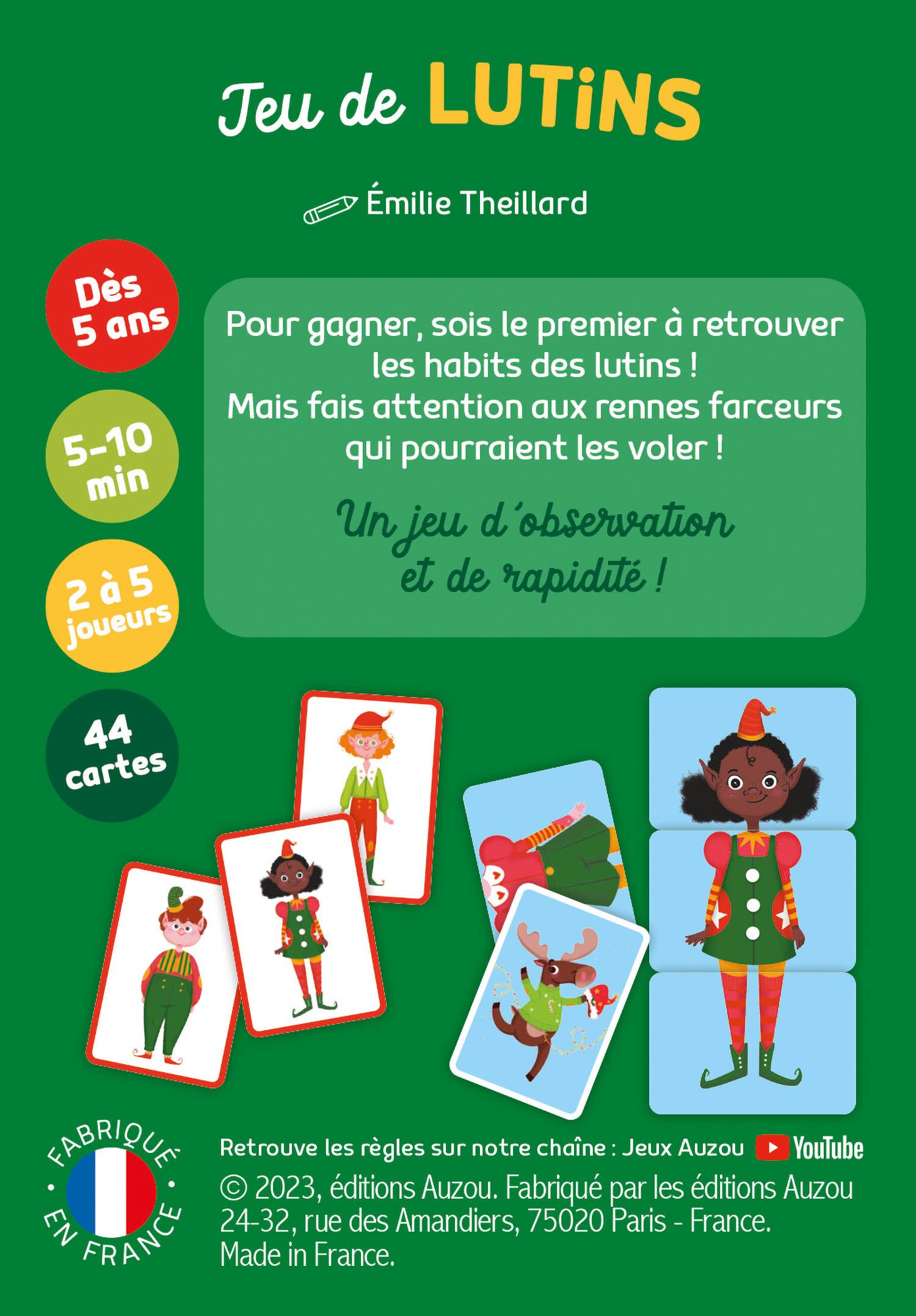 JEU DE LUTINS