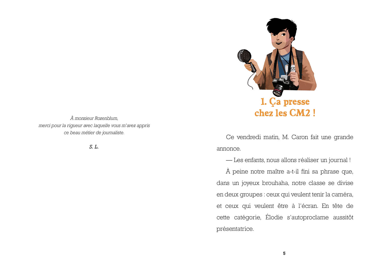 Y A-T-Il Un Journaliste Dans La Classe ? - Tome 12