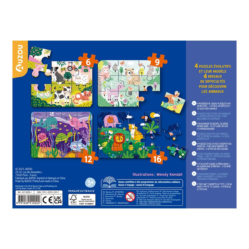 Mes 4 Puzzles Évolutifs