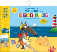 Ma peinture magique avec P'tit Loup - Les vacances