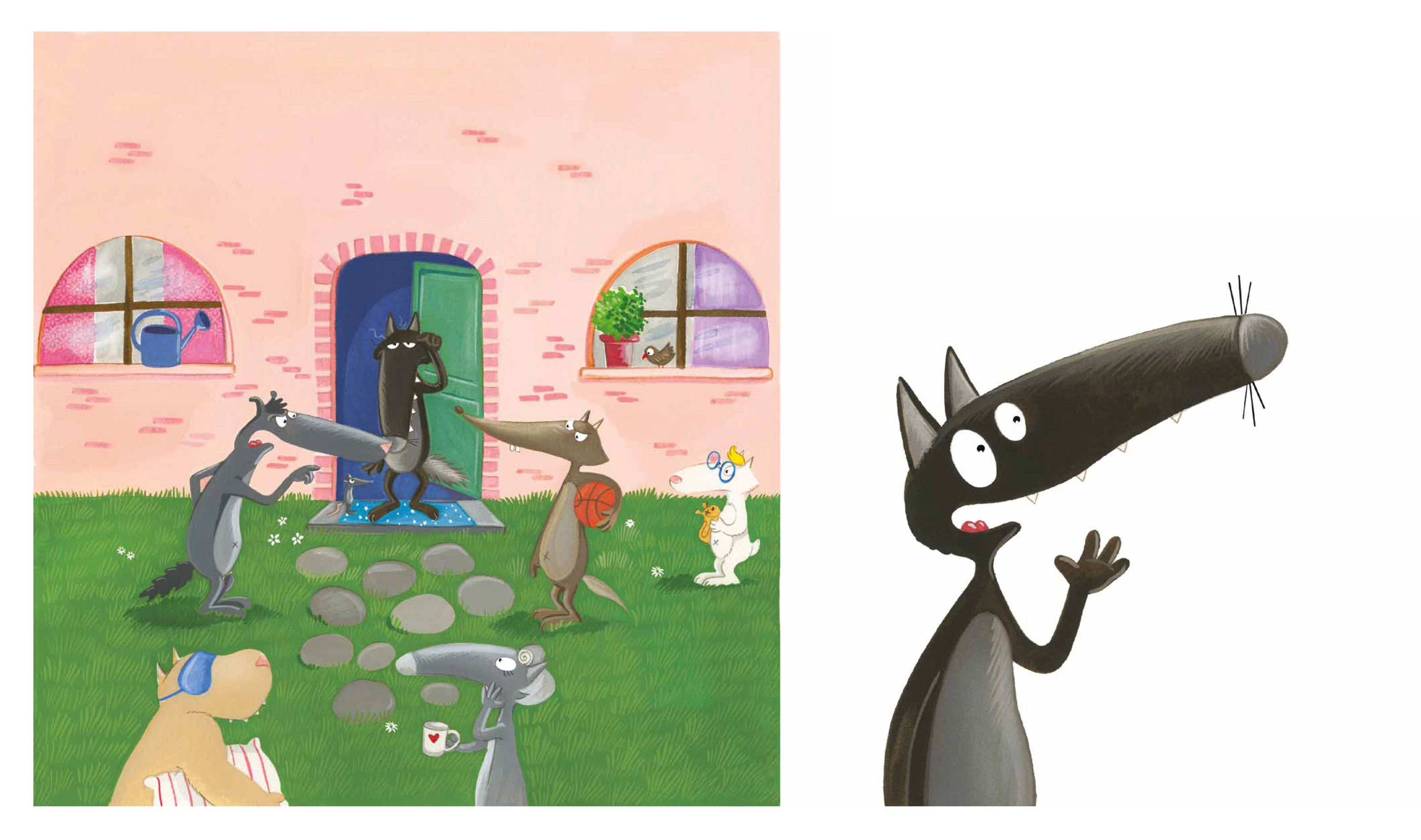 Kamishibaï - Le Loup Qui Devenait Chef De La Forêt