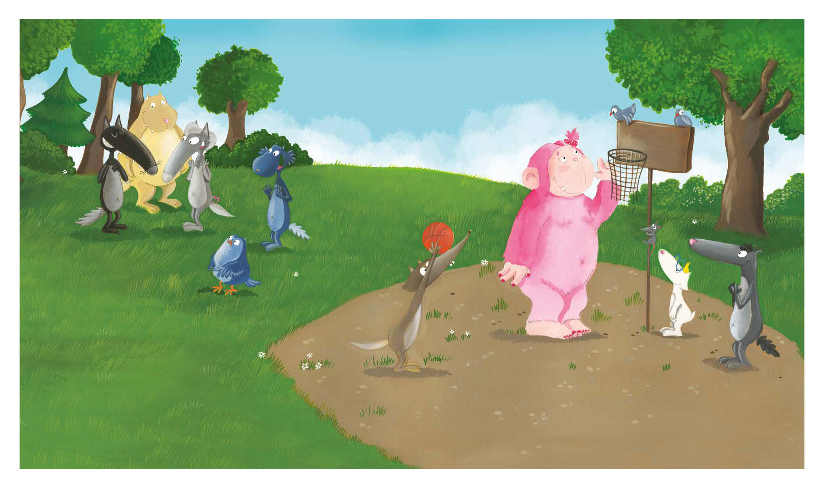 Kamishibaï - Le Loup Qui Devenait Chef De La Forêt