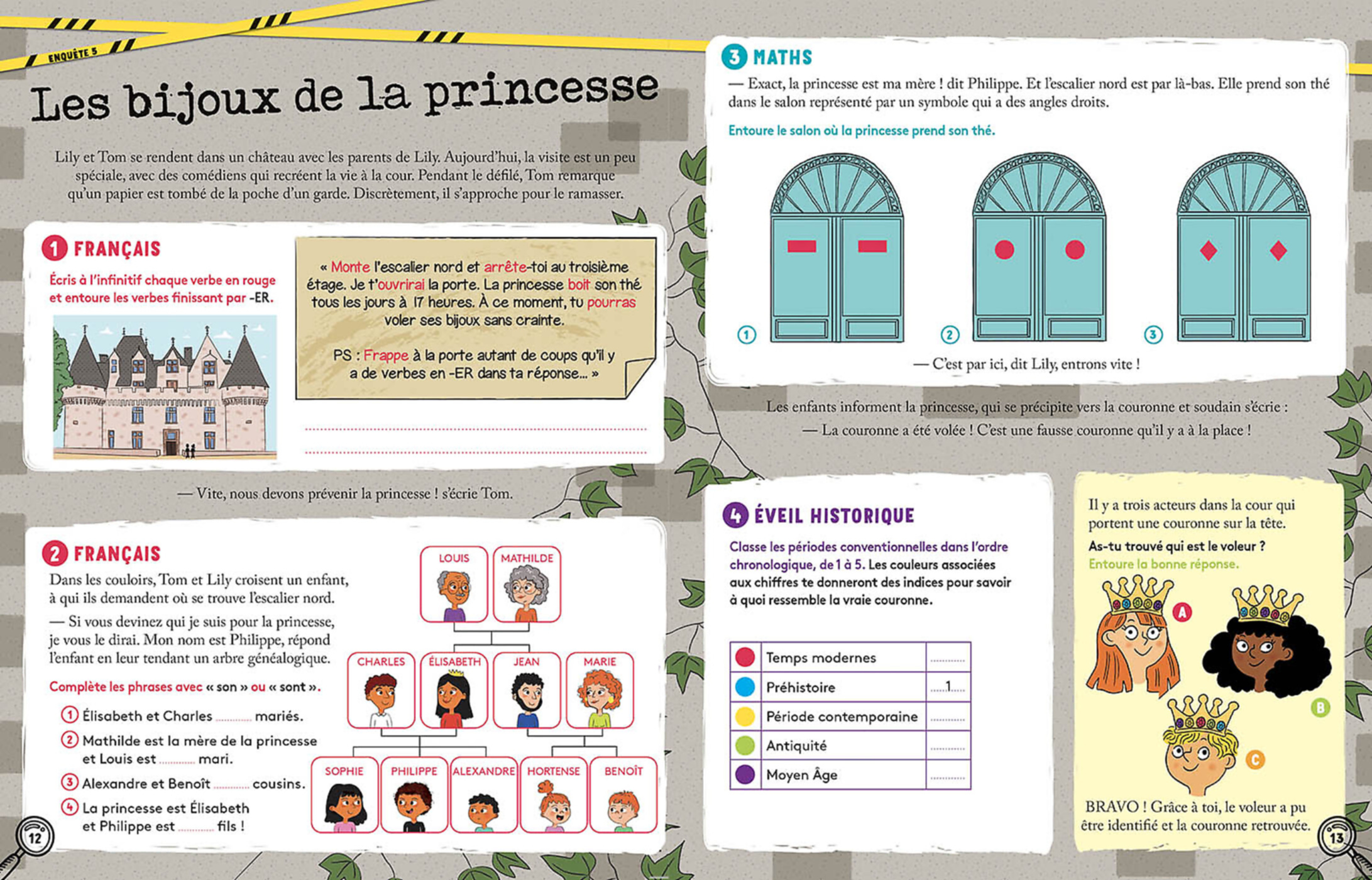 J'enquête En Vacances - En Route Vers La 4E Primaire J'enquête En Vacances - En Route Vers La 4E Primaire