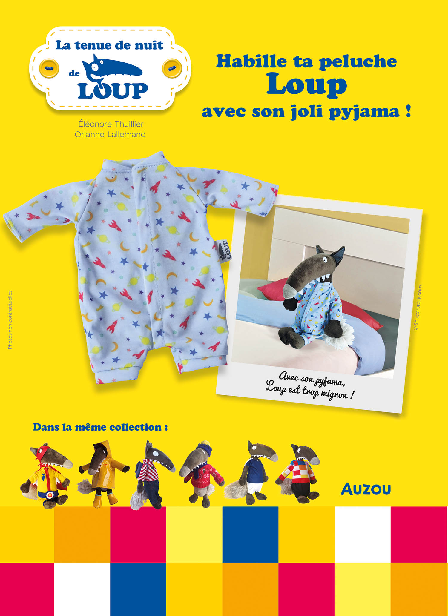 Tenue Peluche - La Tenue De Nuit De Loup Tenue Peluche - La Tenue De Nuit De Loup