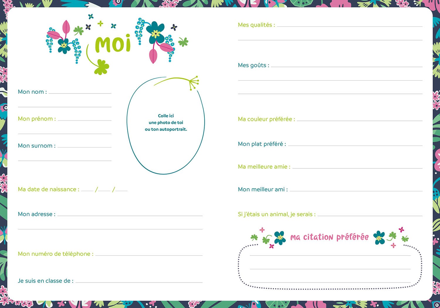 Mon Carnet Jardin Secret