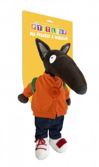 P'tit loup - ma peluche à habiller