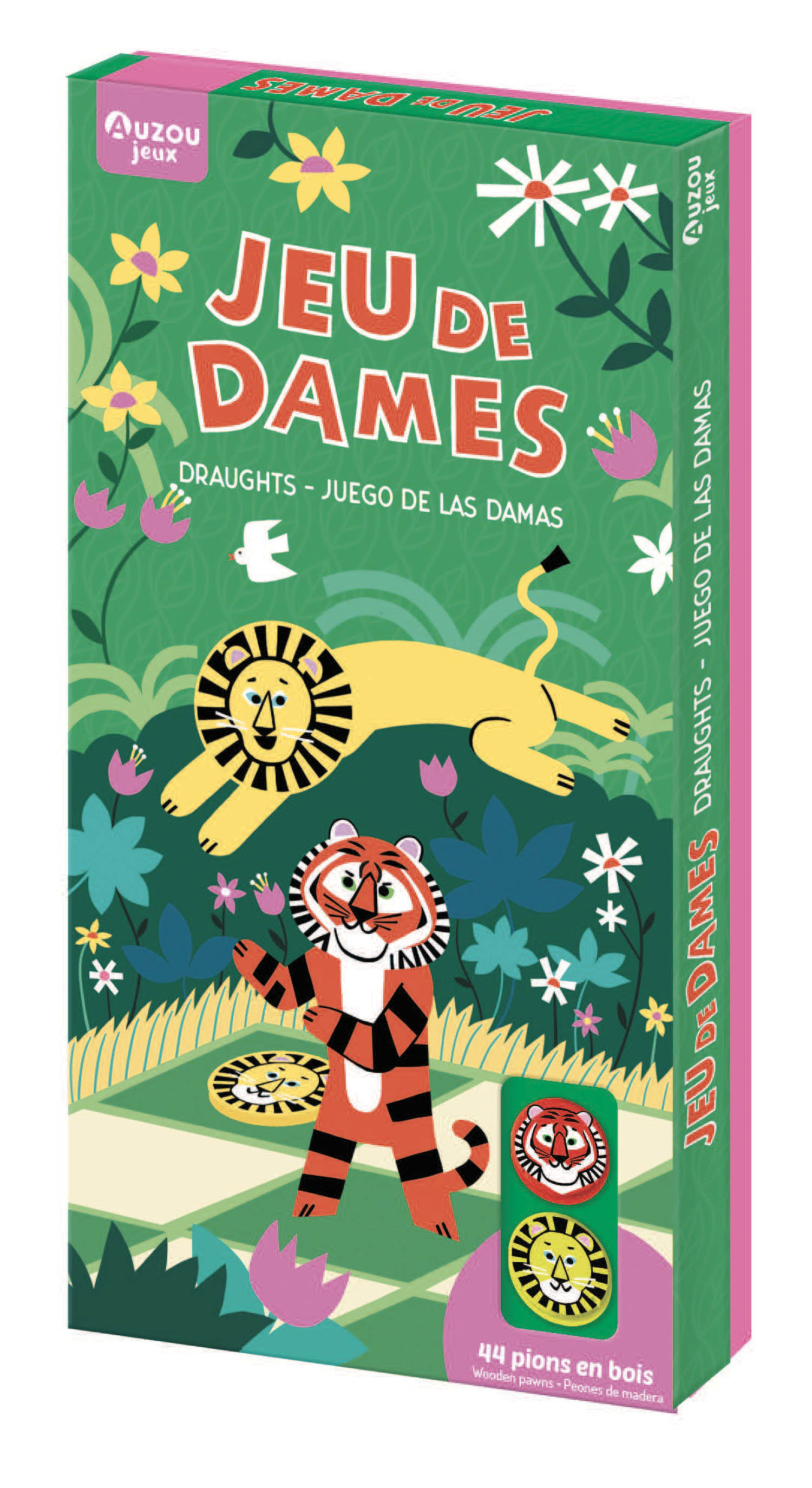 JEU DE DAMES - LE DUEL DES FELINS