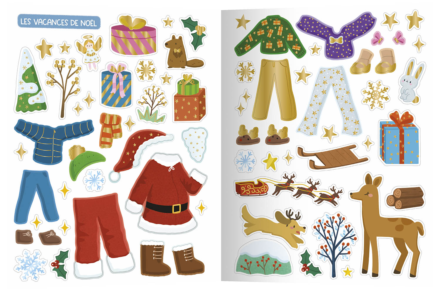 500 Autocollants Créatifs - Joyeux Noël ! 500 Autocollants Créatifs - Joyeux Noël !