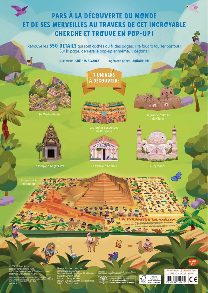 Cherche Et Trouve 3D - Autour Du Monde Cherche Et Trouve 3D - Autour Du Monde