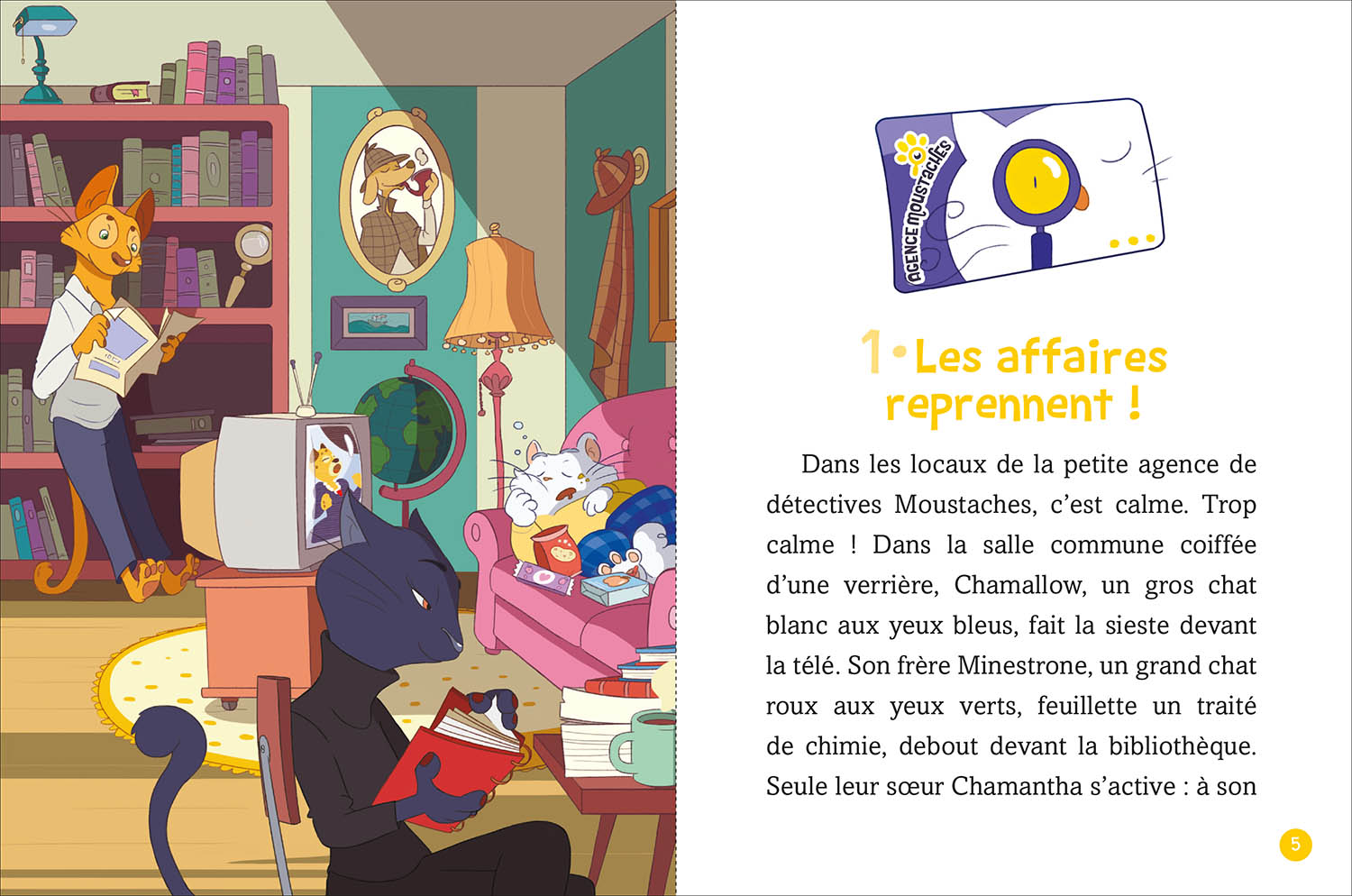 Agence Moustaches, Détectives Privés - Tome 1 - Le Collier Du Pacha