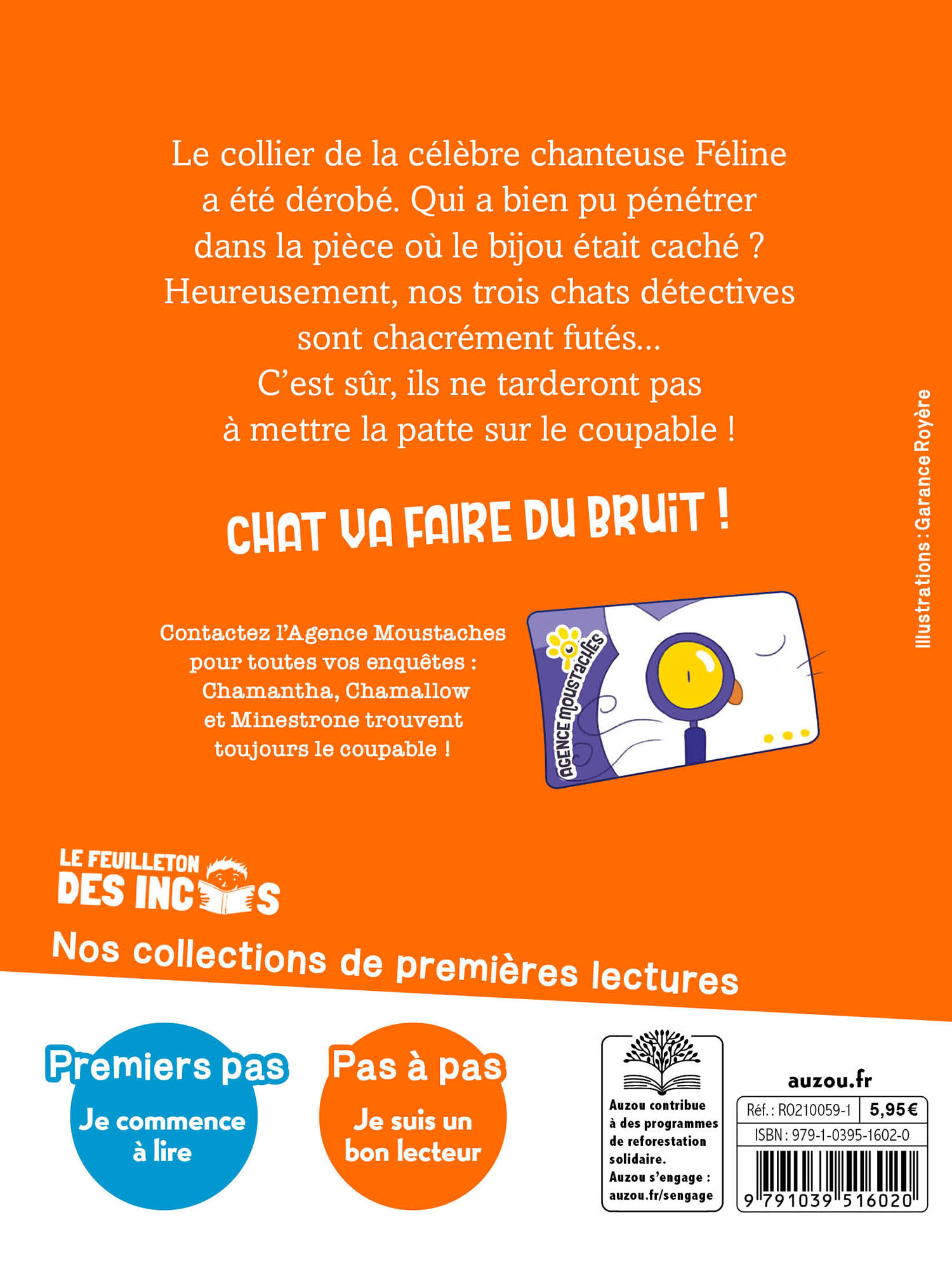 Agence Moustaches, Détectives Privés - Tome 1 - Le Collier Du Pacha Agence Moustaches, Détectives Privés - Tome 1 - Le Collier Du Pacha