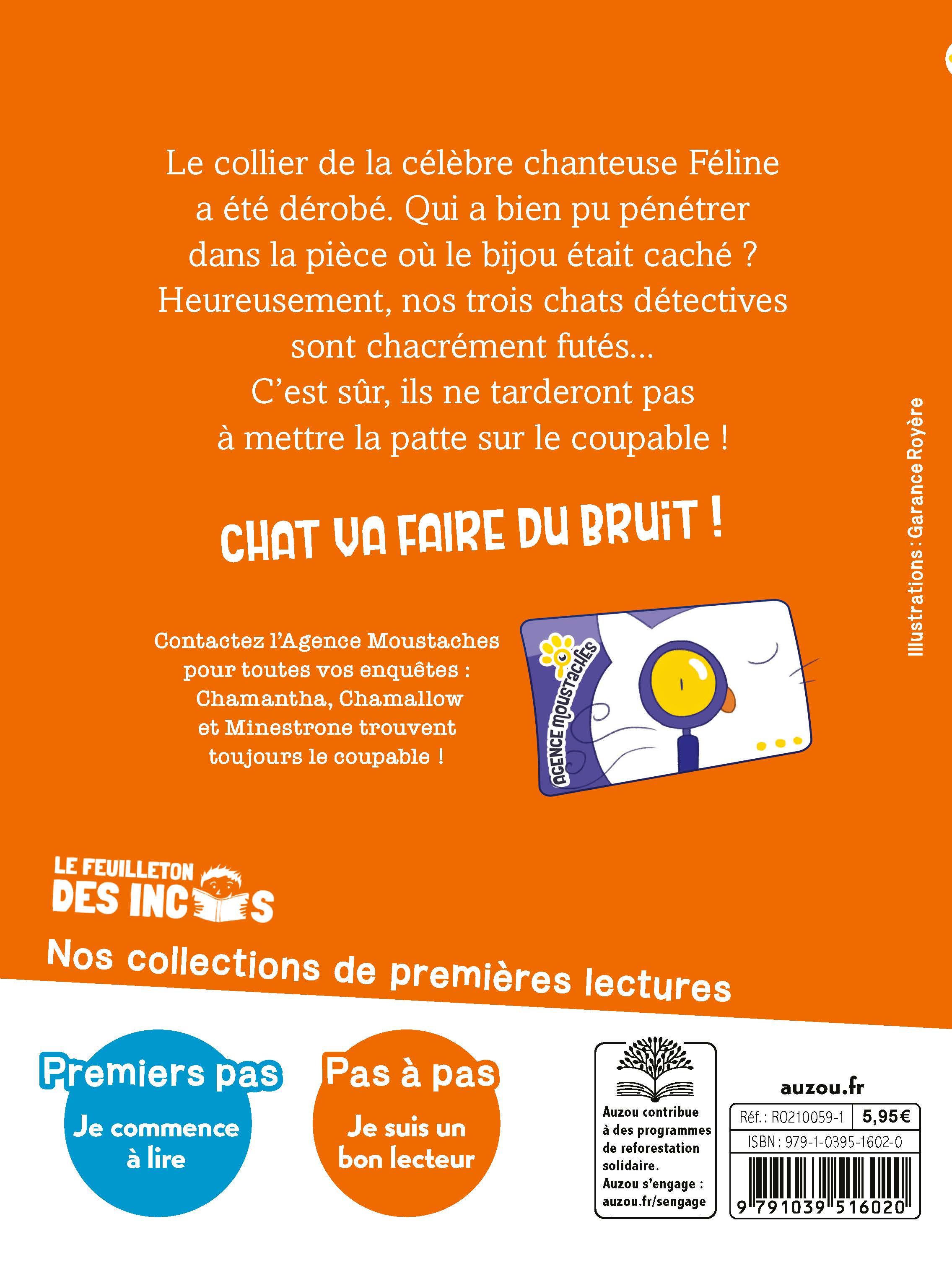 Agence Moustaches, Détectives Privés - Tome 1 - Le Collier Du Pacha