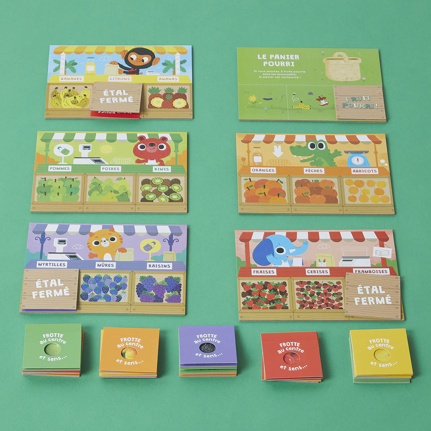 MON PREMIER JEU DES ODEURS ET DES COULEURS