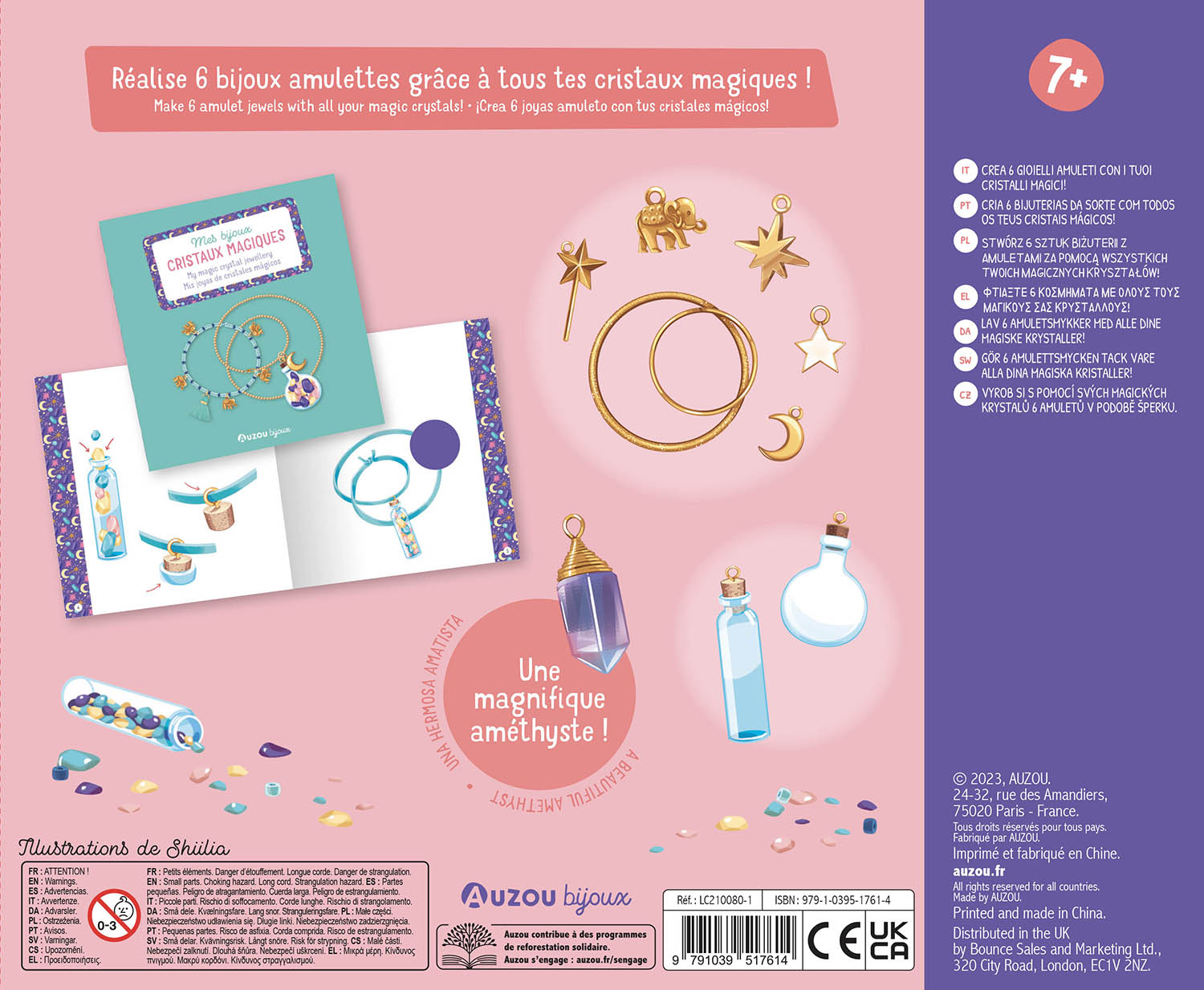 Mes magnifiques bijoux cristaux magiques