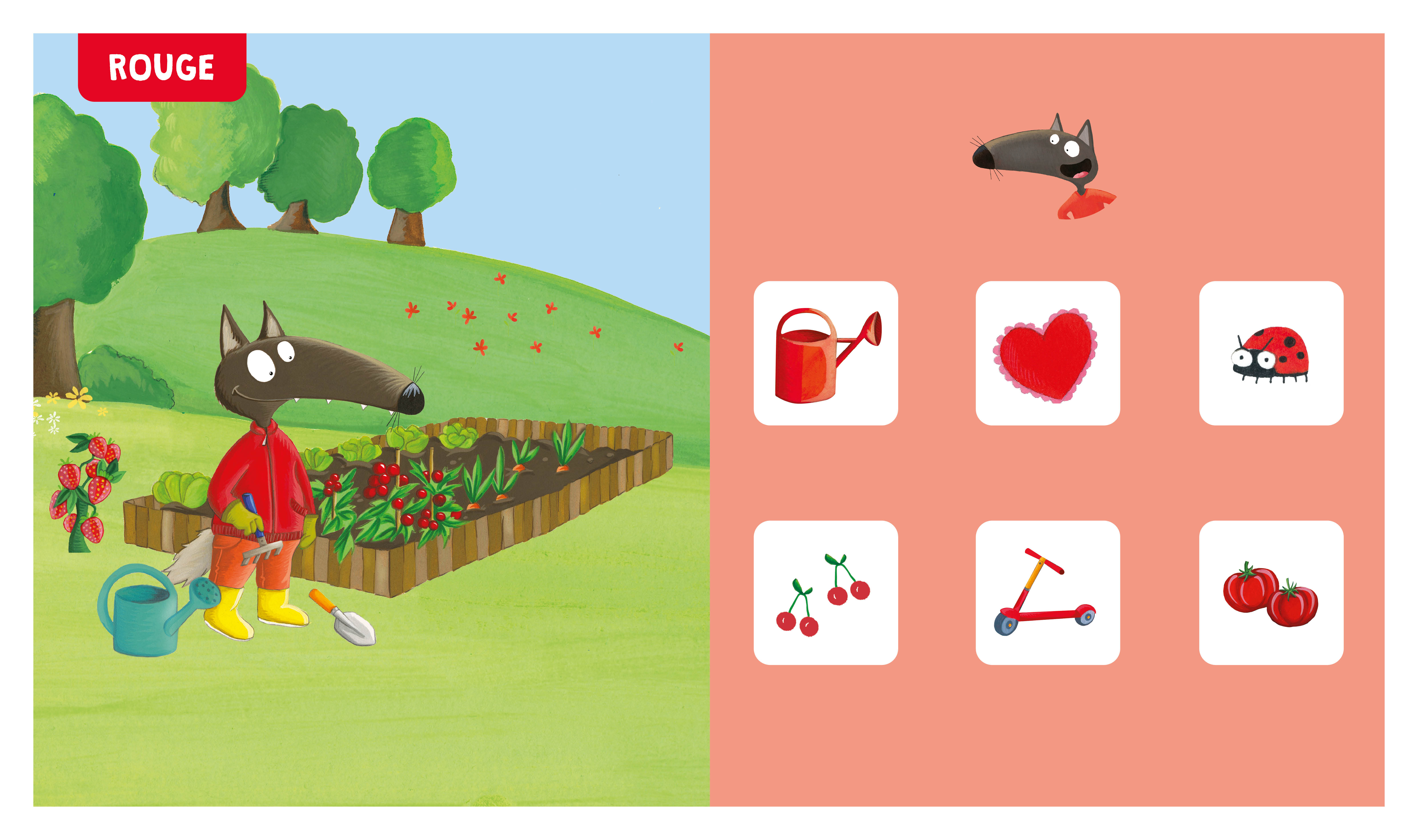 Kamishibaï - P'tit Loup - J'apprends Les Couleurs + Mon Premier Livre À Compter