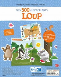Mes Tout Premiers Autocollants - Mes 500 Autocollants Loup