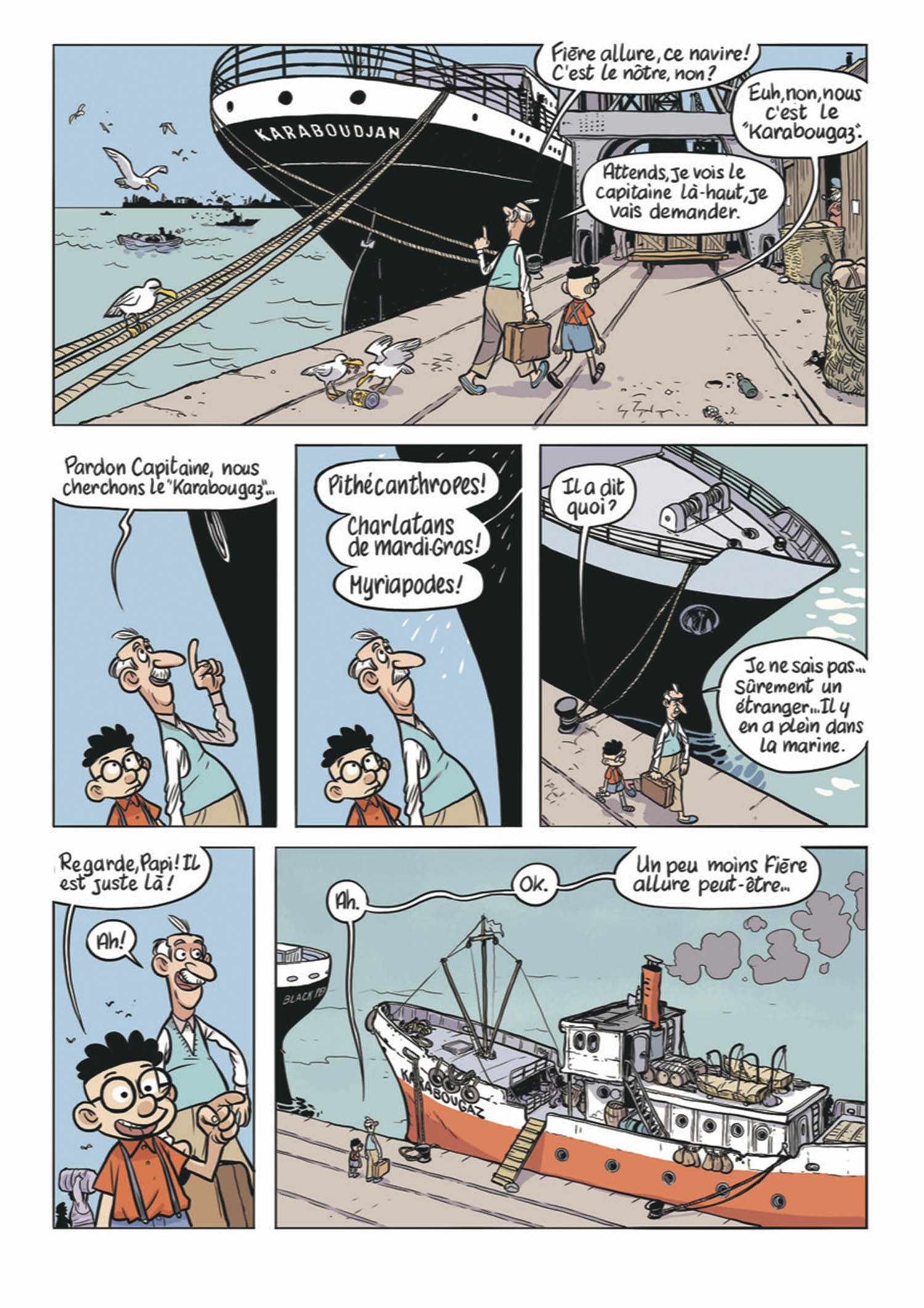 La Drôle De Guerre De Papi Et Lucien - Tome 2 - Expédition : L'atlantique !