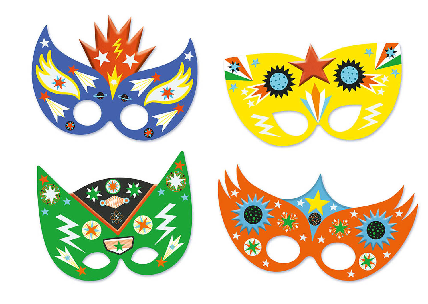 Ma Pochette D'artiste - Mes Masques De Super-Héros