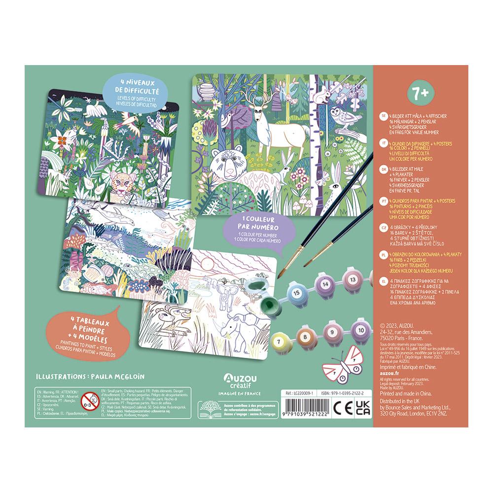 Mon Coffret D'artiste - Mes 4 Peintures Au Numéro