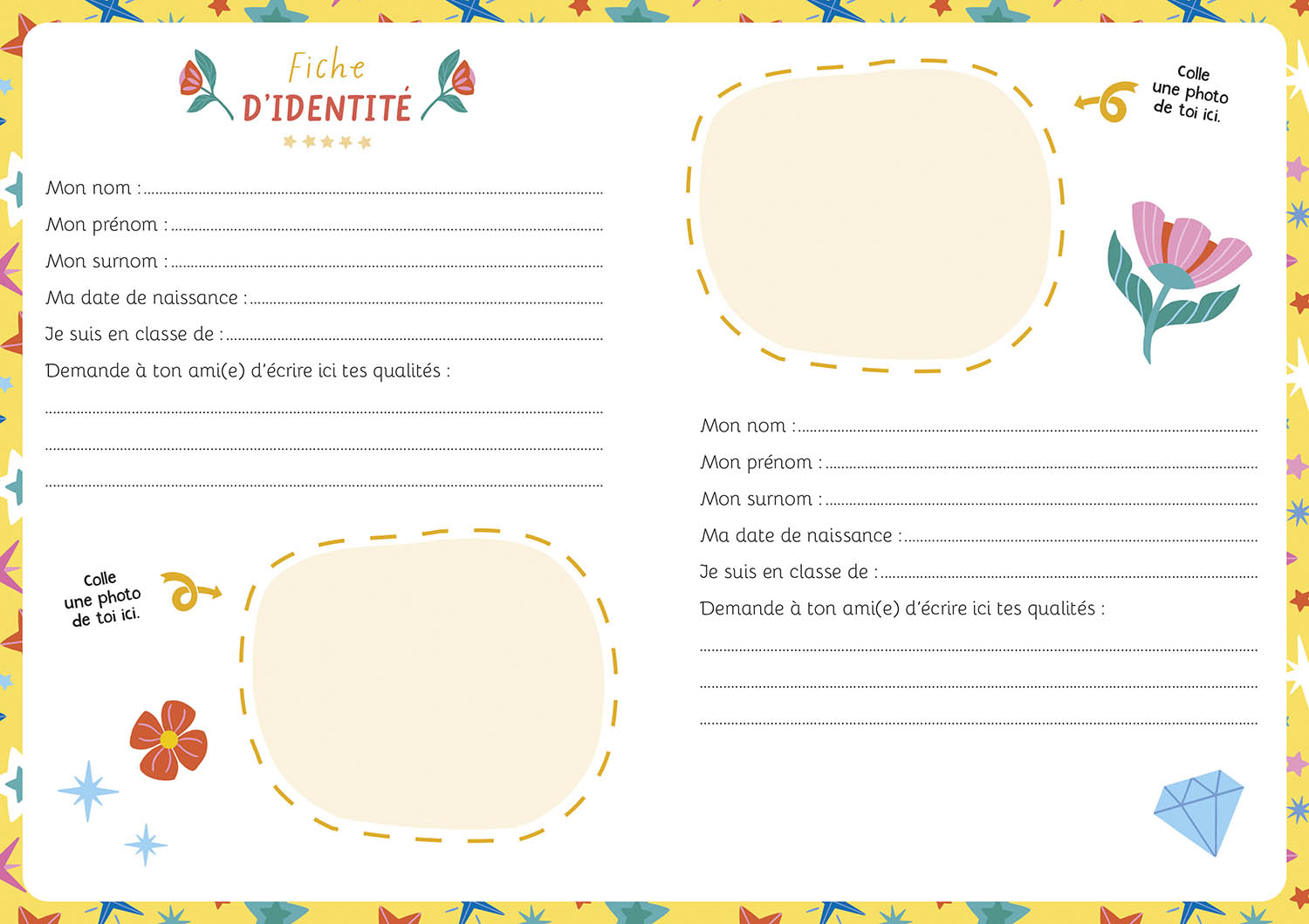 Ma Papeterie Créative - Notre Carnet Secret D'amitié