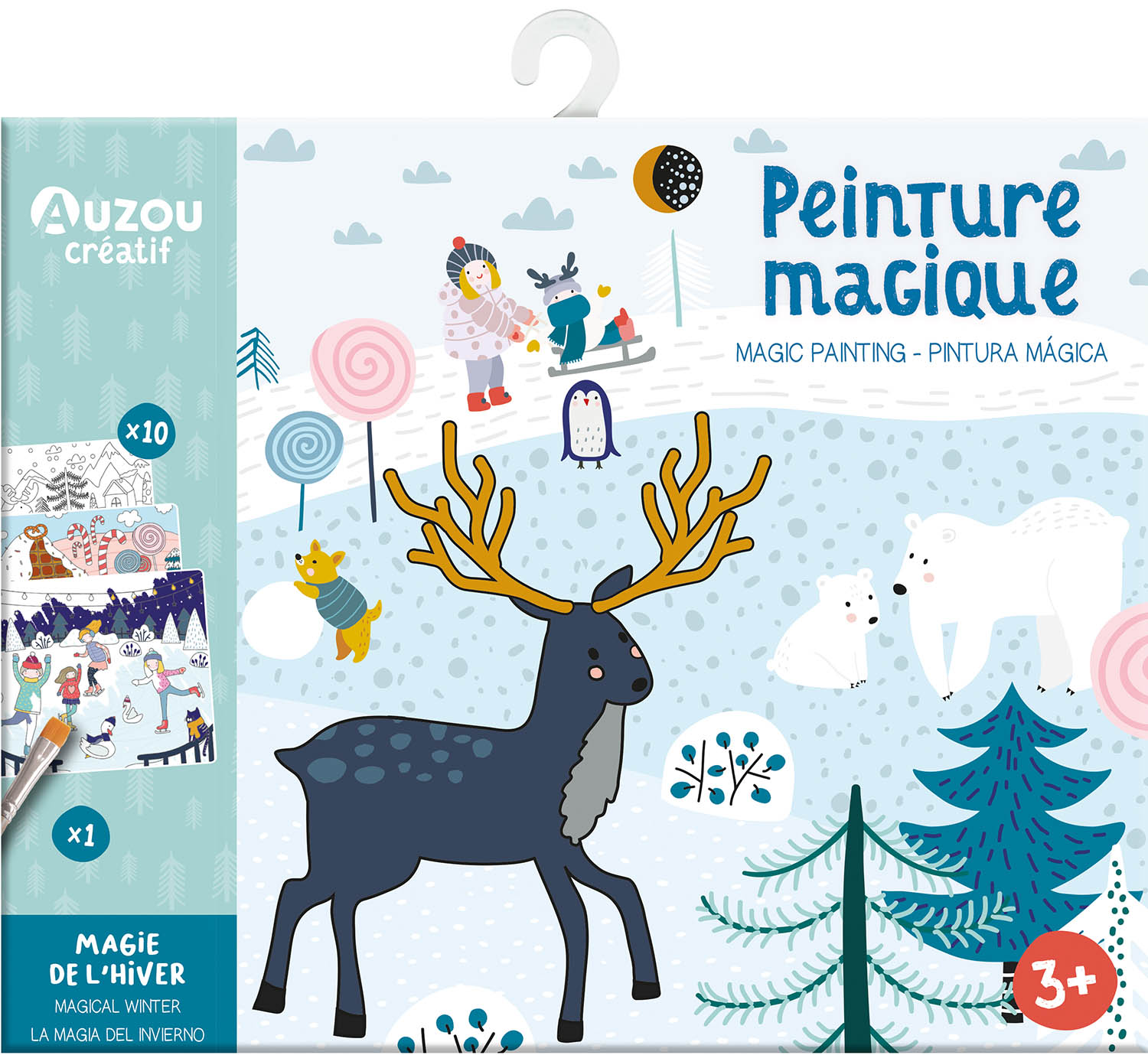 Peinture Magique Magie De L'hiver Ne