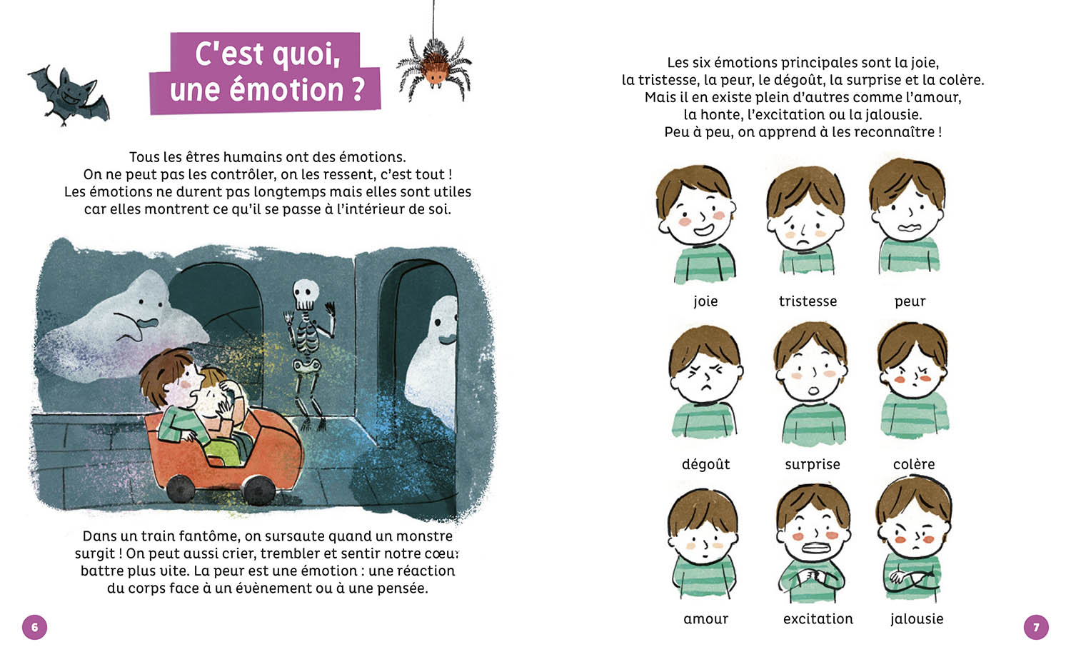 JE SUIS HEUREUX, TRISTE, EN COLERE...