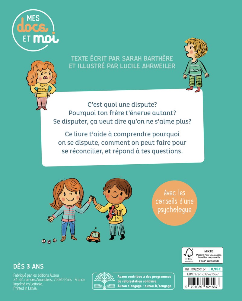 Mes Docs Et Moi - Je Me Dispute Avec Mes Amis. Comment Ça Se Fait?