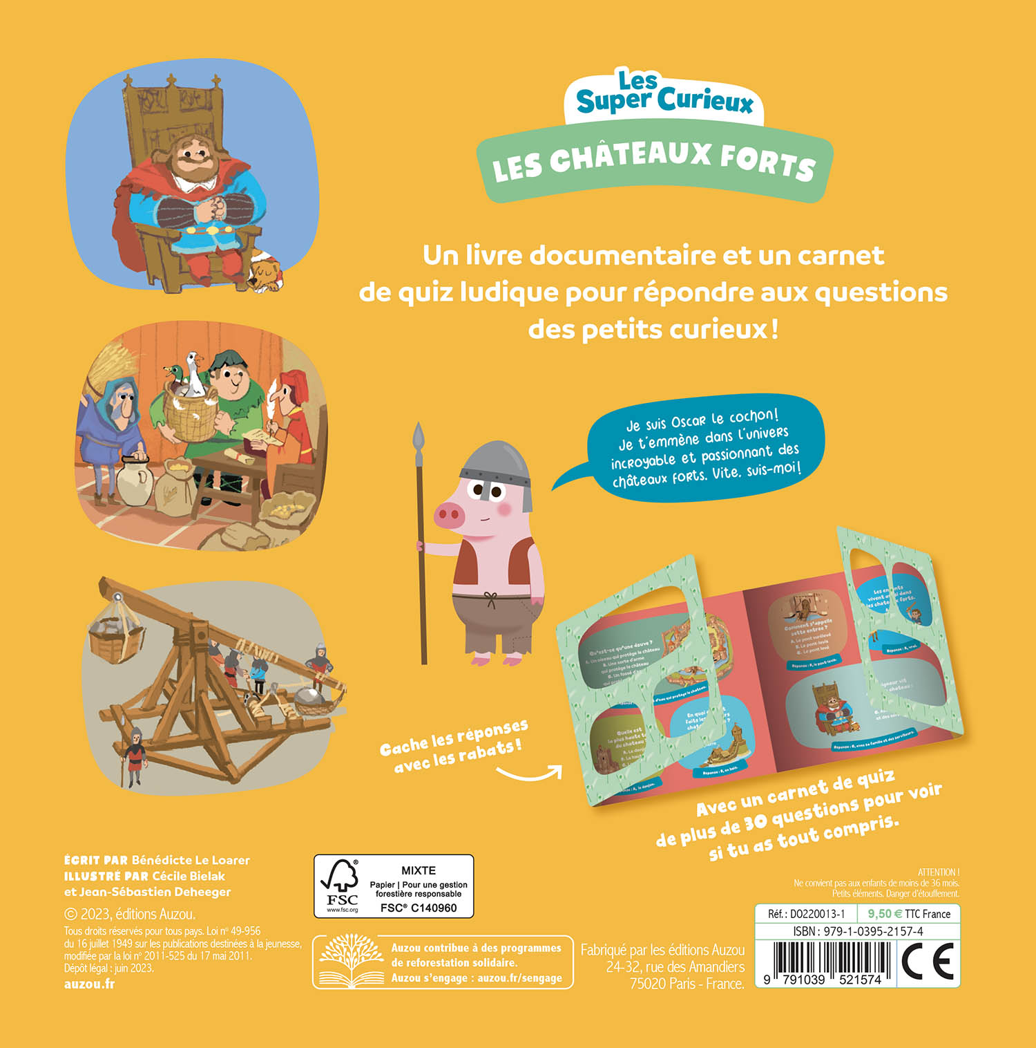 LES SUPER-CURIEUX -LES CHATEAUX FORTS
