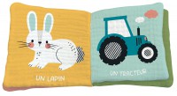 MON PREMIER LIVRE TISSU EN LANGE - LA FERME