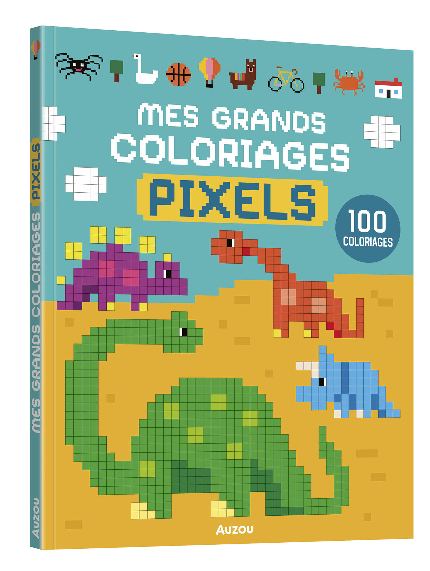 Mes grands coloriages - Pixels 2 Mes grands coloriages - Pixels 2